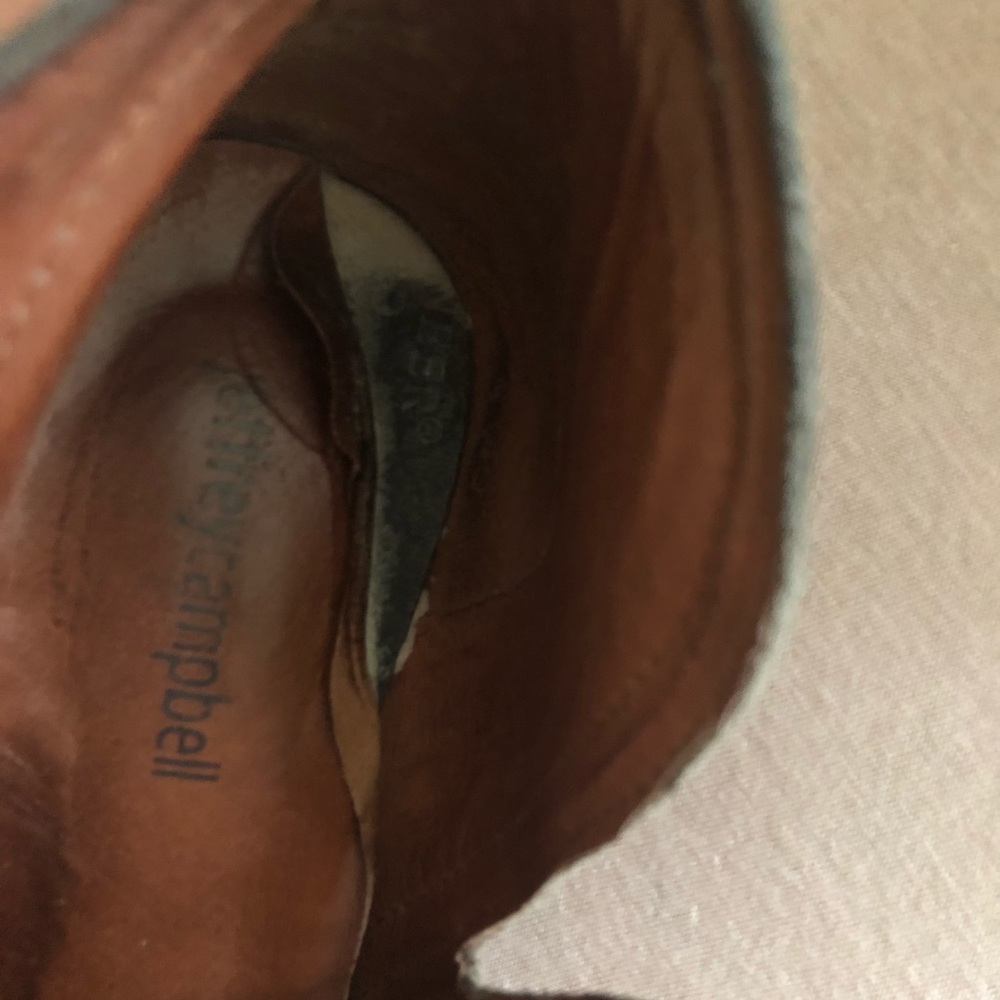 JEFFREE CAPBELL brown rosalee ankle booties - Picture 3 of 7